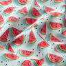 tessuto in cotone popeline anguria – blu ghiaccio/rosa fucsia acceso,  thumbnail number 2