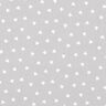 Popeline di cotone biologico con cuori sparsi – grigio chiaro,  thumbnail number 1