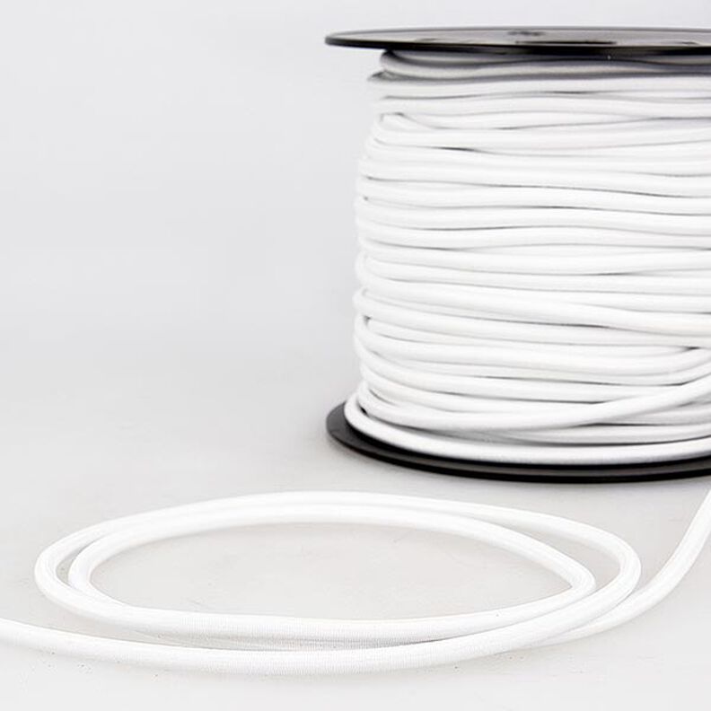Outdoor Cordoncino elastico [Ø 5 mm] – bianco,  image number 1