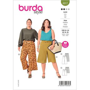 pantalone | Burda 6017 | 44–54, 