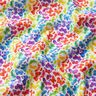 popeline di cotone Farfalle arcobaleno stampa digitale – bianco/mix di colori,  thumbnail number 2