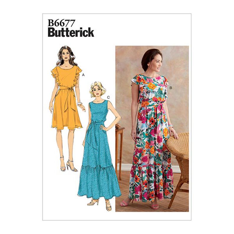 abito, Butterick B6677 | 40-48,  image number 1