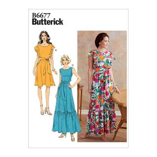 abito, Butterick B6677 | 40-48, 