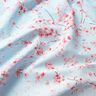 tessuto arredo mezzo panama Rami di fiori di ciliegio – azzurro/rosa,  thumbnail number 2