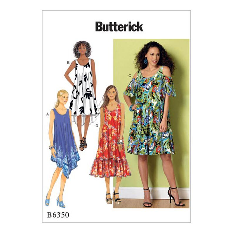 abito, Butterick 6350|42 - 52,  image number 1