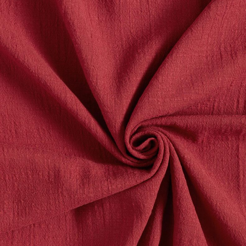 Tessuto di cotone con aspetto lino – terracotta,  image number 1