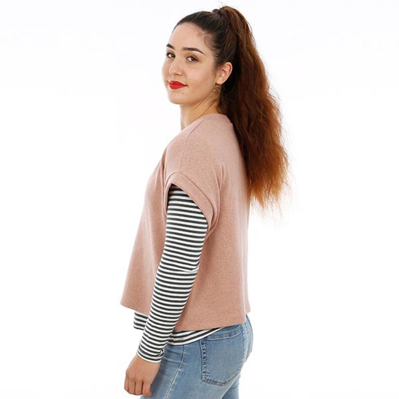 FRAU ULLI - gilet corto in maglia con scollo a V, Studio Schnittreif | XS - XXL,  image number 8