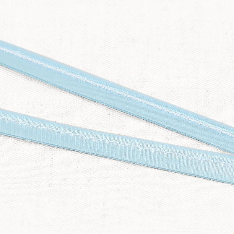 Satin Filetto sbieco [10 mm] – azzurro,  image number 1