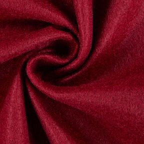 Feltro 90 cm / 1 mm di spessore – rosso Bordeaux, 