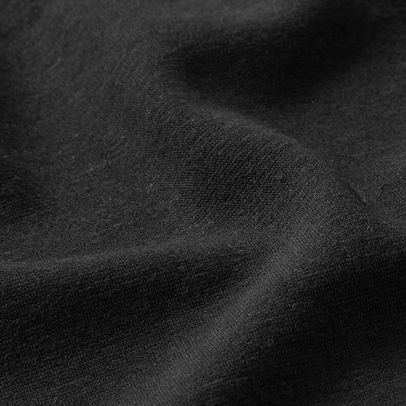 pile da montagna soffice felpa tinta unita – nero,  image number 3