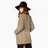 Tessuto per cappotti misto lana vergine melange – beige scuro,  thumbnail number 7