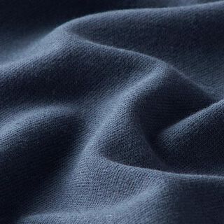 GOTS tessuto per bordi e polsini in cotone | Tula – blu marino, 