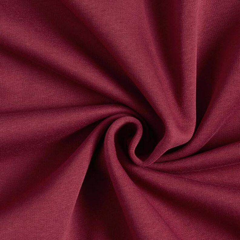 felpa garzata – rosso Bordeaux, image number 1