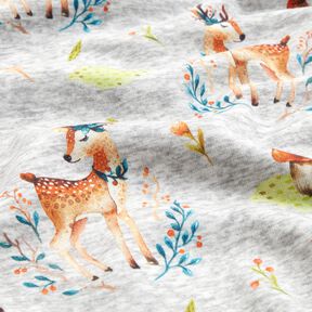 pile da montagna Cervo romantico – grigio argento/naturale, 
