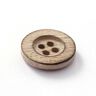 bottone in legno 4 fori – naturale,  thumbnail number 2