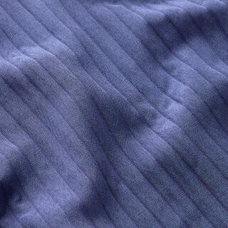 tessuto stretch jacquard, righe 3D | Fibre Mood – colore blu jeans, 