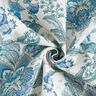 tessuto arredo tessuto canvas ornamenti floreali orientali 280 cm – bianco/blu,  thumbnail number 3