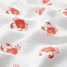 GOTS mussolina / tessuto doppio increspato Granchi | Poppy Fabrics – avorio,  thumbnail number 2