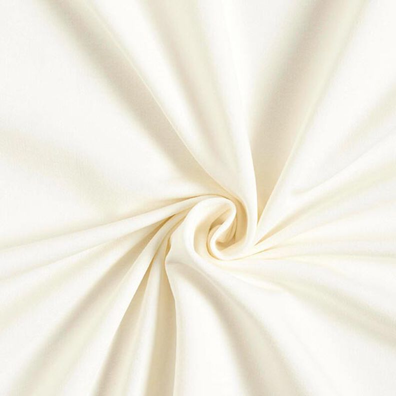 French terry leggero tinta unita – bianco lana,  image number 1