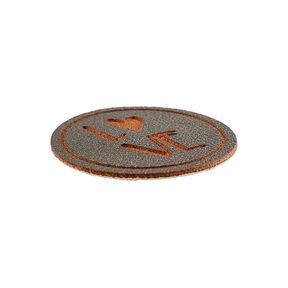 decorazione, love [ Ø 25 mm ] – beige, 