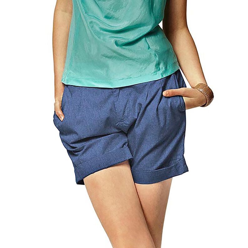 Denim misto cotone medio &ndash; indaco,  image number 5