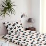 tessuto in cotone cretonne Galline – bianco/blu notte,  thumbnail number 7