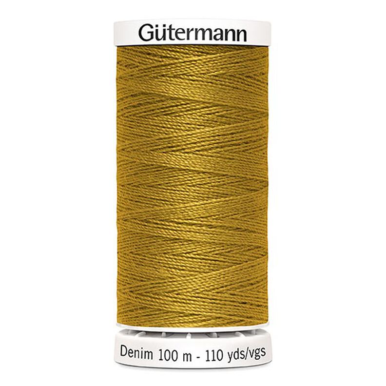 Filato per jeans [1970] | 100 m | Gütermann – curry,  image number 1