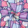 popeline di cotone Patchwork | Poppy Fabrics – colore blu jeans/pink,  thumbnail number 3