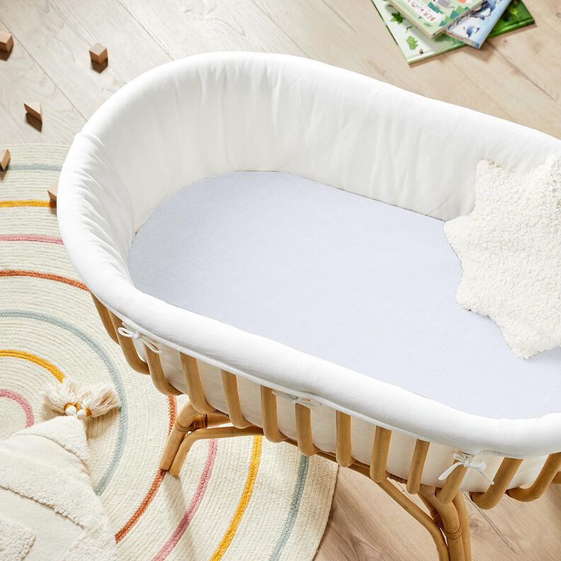 tessuto in cotone Molton – bianco,  image number 5
