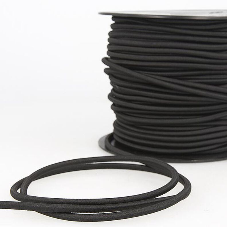 Outdoor Cordoncino elastico [Ø 5 mm] – nero,  image number 1