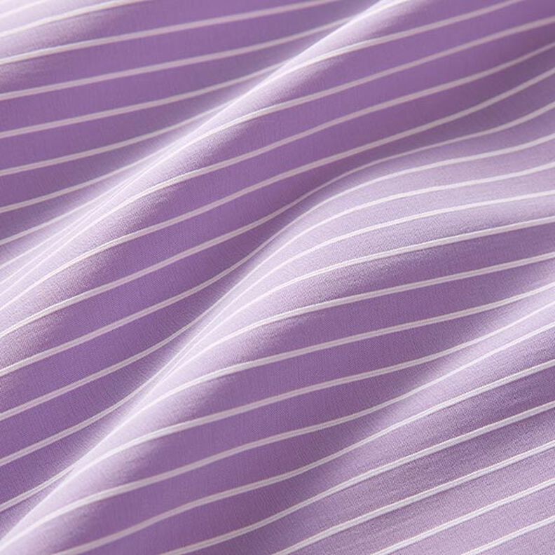 tessuto elastico in senso longitudinale, righe trasversali – violetto pastello,  image number 2