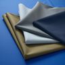 tessuto per impermeabili tinta unita – blu colomba,  thumbnail number 5