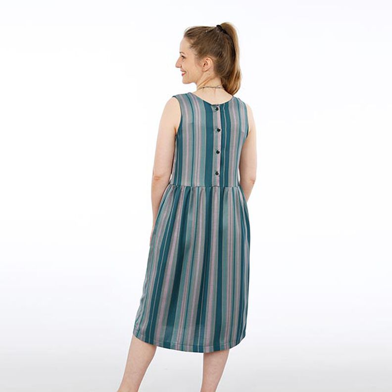 FRAU ADELE - abito con spalline e abbottonatura sul retro, Studio Schnittreif | XXS - XXL,  image number 6
