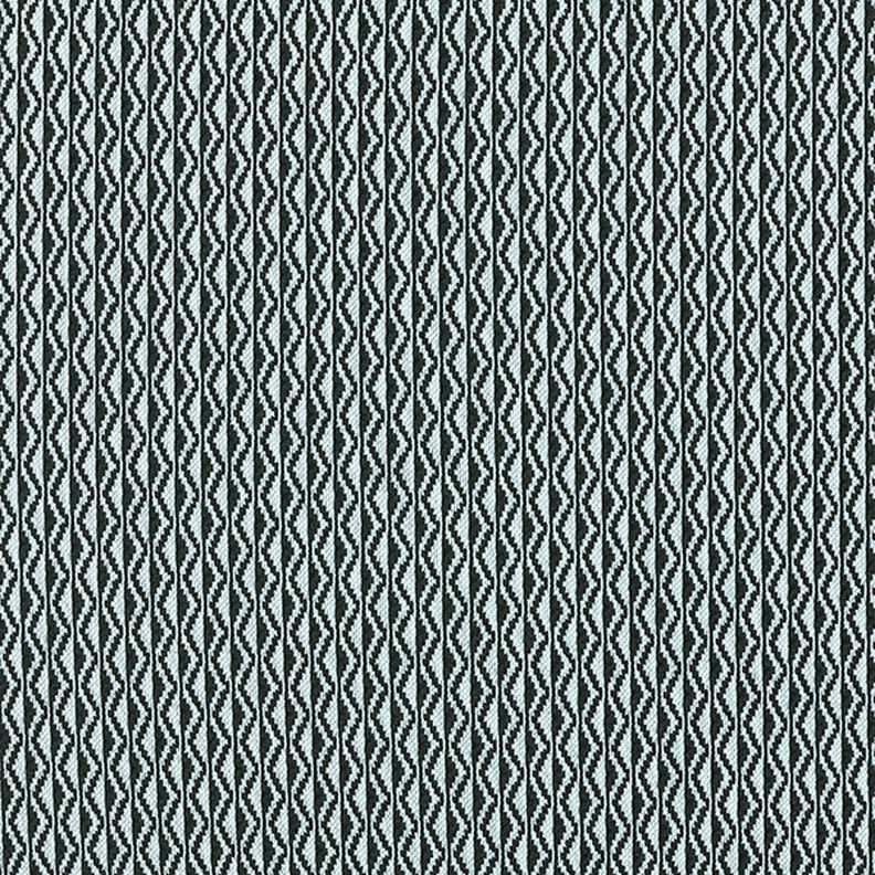 Jersey RoManit a zigzag – azzurro/nero,  image number 1