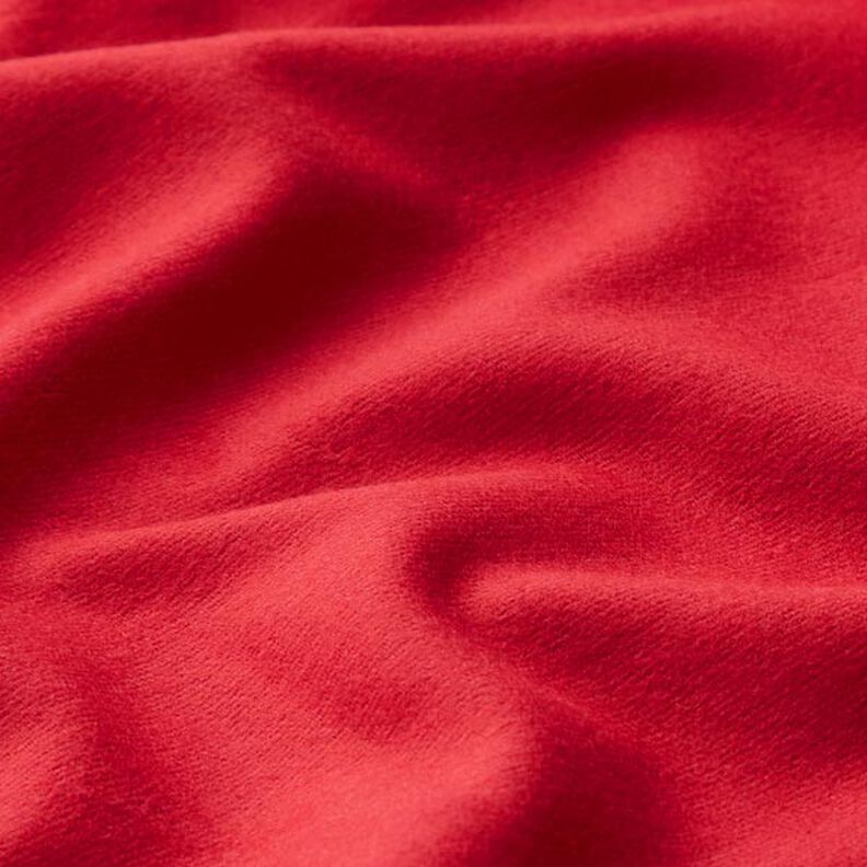 flanella di cotone tinta unita – rosso,  image number 3