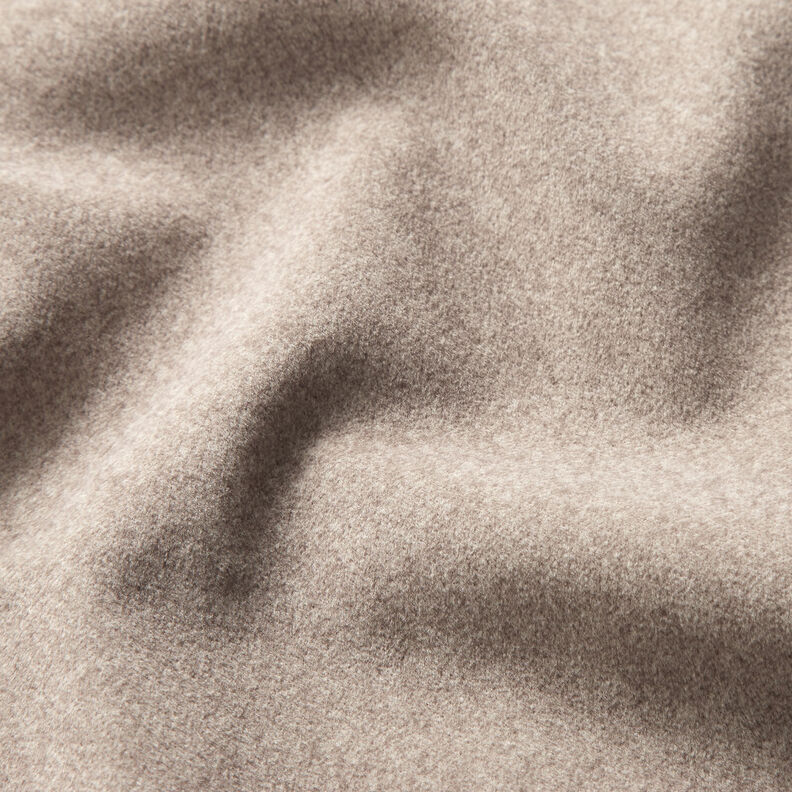 Tessuto per tende termiche Fine composizione melange – marrone chiaro,  image number 3