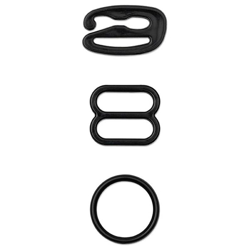 accessori per reggiseno [ Dimensioni:  14 mm ] | Prym – nero,  image number 2