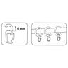 Ganci a clip [6 mm] 10 pezzi – trasparente | Prym,  thumbnail number 4