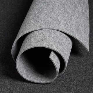 Feltro 100 cm, 4 mm di spessore – grigio chiaro, 