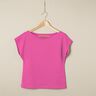 jersey di cotone medio tinta unita – pink,  thumbnail number 6