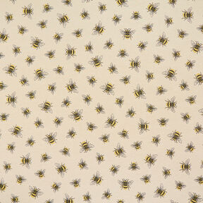 tessuto arredo gobelin Sciame di api – beige chiaro/giallo, 