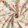 velluto a costine Prato fiorito in acquerello stampa digitale – bianco lana,  thumbnail number 4