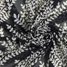 Grandi rami in chiffon &ndash; nero/bianco,  thumbnail number 3