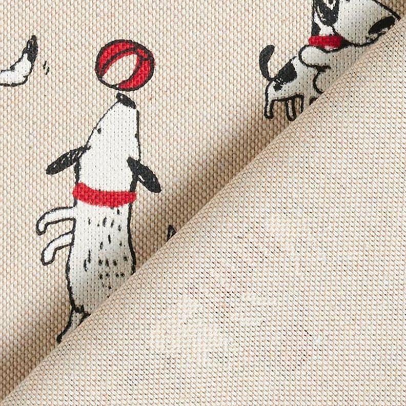 mezzo panama, effetto lino, Dogs Life – naturale, image number 4