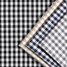 tessuto in cotone Quadro vichy 1 cm – anemone/bianco,  thumbnail number 5