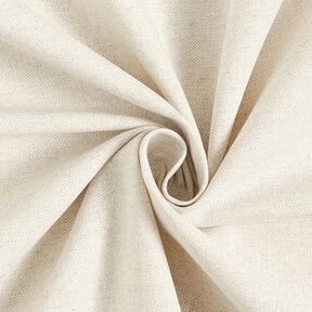 tessuto arredo, mezzo panama chambray, riciclato – grigio nebbia/naturale, 