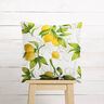 tessuto arredo panama limoni – bianco/giallo limone,  thumbnail number 6