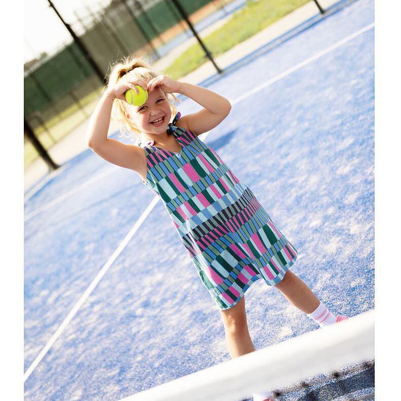 misto cotone viscosa Strisce selvagge | Poppy Fabrics &ndash; canna palustre/pink,  image number 7