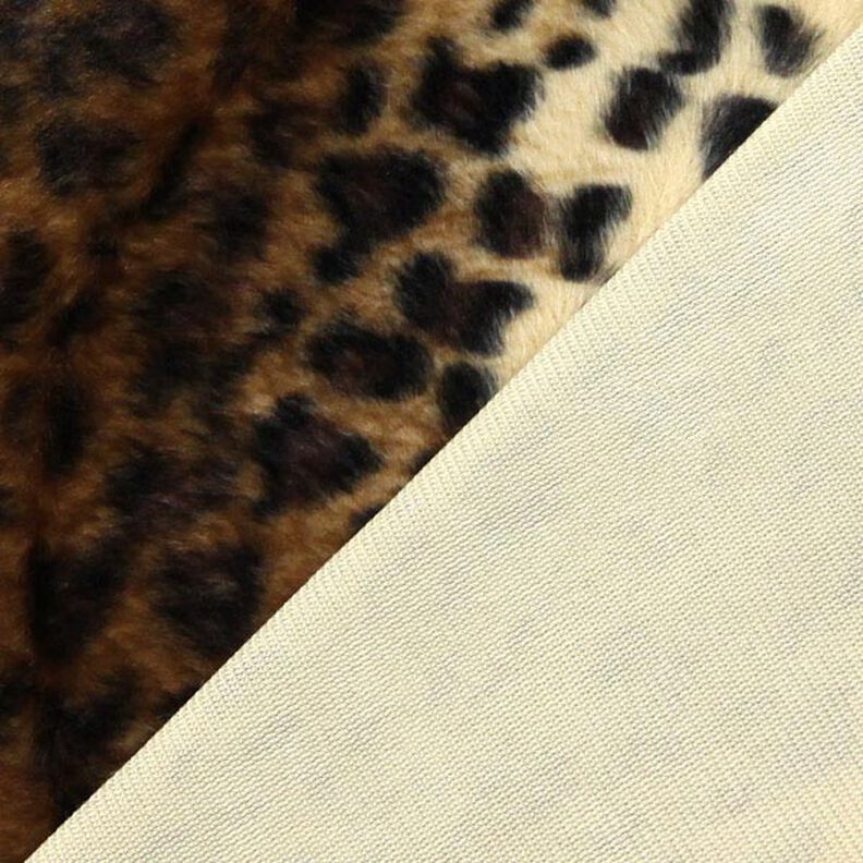 pelliccia sintetica leopardo – beige,  image number 3
