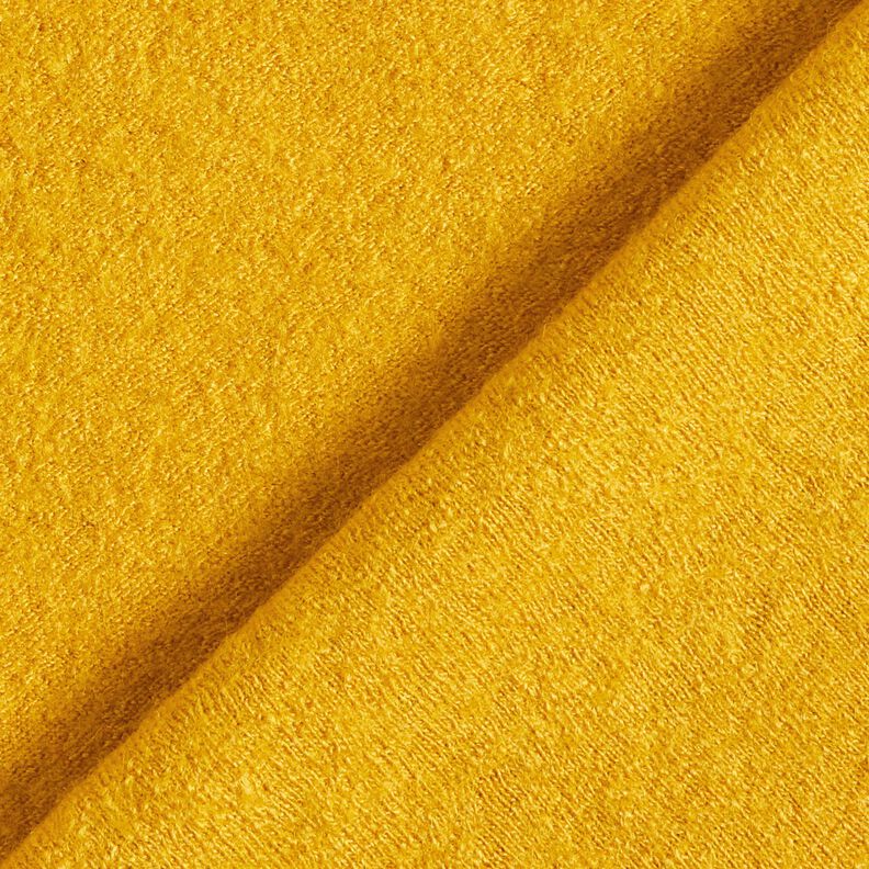 Tessuto leggero in maglia in misto viscosa e lana – giallo curry,  image number 3